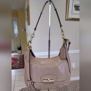 Coach Kristin Hobo soft  Leather Bag